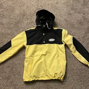Volcom snow jacket yellow size medium